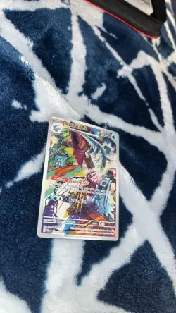 Pokemon TCG Baxcalibur Holo card PAL 210/193 Dragon Stage 2 Standard Size 2023 - Image 2