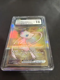 Mew Ex 151 205/165 Gold Metal Card CGC 10 - Image 2