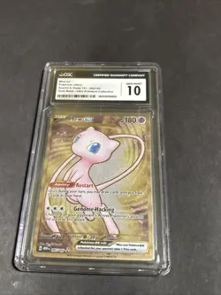 Mew Ex 151 205/165 Gold Metal Card CGC 10 - Image 5