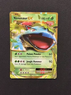 Venusaur EX 1/108 Holo XY Evolutions Pokemon Card Mp - Image 1