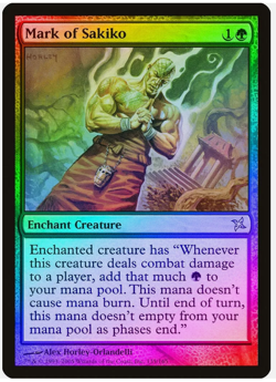 FOIL Mark of Sakiko / Sakikos Mal - BETRAYERS of KAMIGAWA - englisch (nm -) - Image 1