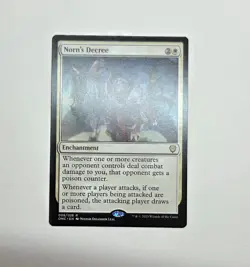 x1 Norn's Decree R MTG Commander: Phyrexia: All Will Be One M/NM, English - Image 1
