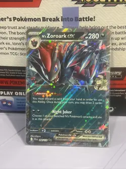 N's Zoroark EX 098/159 Pokemon Trading Card Game Journey Together - Image 1