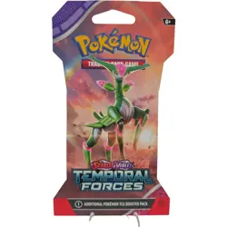 Pokemon Scarlet & Violet Temporal Forces Sleeved Booster Pack Iron Leaves - Image 1