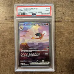2023 Pokemon—Charizard ex #199 Scarlet & Violet 151—SIR Holo PSA 9 - Image 1