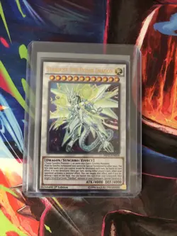 Yugioh Stardust Sifr Divine Dragon MP17-EN054 2017 Mega Pack 1st Edition Ultra - Image 1