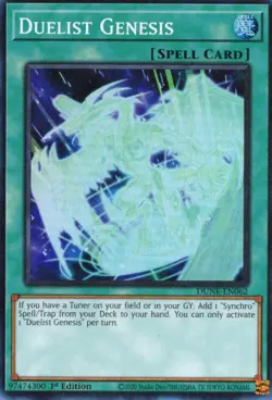 Yu-Gi-Oh! Duelist Genesis 1st Ed. DUNE-EN062 Super Rare NM/LP x1 - Image 1
