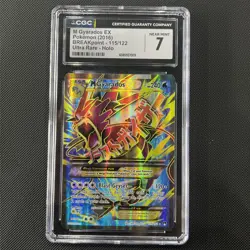M Gyarados EX 115/122 BREAKpoint Pokemon TCG Card CGC 7 NM - Image 1