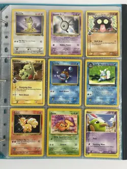 Pokemon Card Collection VTG Binder Holo Rare 1st E-Reader WoTC Mewtwo Flareon - Image 3