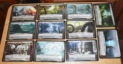 Magic the Gathering Planechase Lot of 11 Mirrored Depths, Naya, Gavony, Takenuma - Image 1
