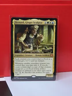 Brenard, Ginger Sculptor Commander: Wilds of Eldraine Regular M 0027 - Image 2