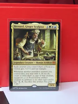 Brenard, Ginger Sculptor Commander: Wilds of Eldraine Regular M 0027 - Image 3