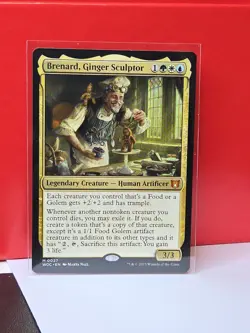 Brenard, Ginger Sculptor Commander: Wilds of Eldraine Regular M 0027 - Image 4