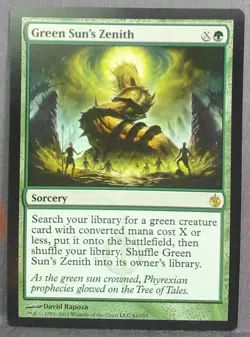 Green Sun's Zenith Mirrodin Besieged Regular NEAR MINT 81/155 - Image 1