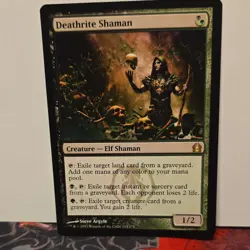 Magic: The Gathering Deathrite Shaman Creature Elf Shaman Rare Return to Ravnica - Image 1