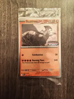 Reshiram (Phantasmal Flames Stamped) SEALED Hot Topic Exclusive 017/094 Pokemon - Image 1