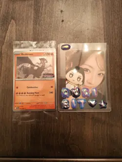 Reshiram (Phantasmal Flames Stamped) SEALED Hot Topic Exclusive 017/094 Pokemon - Image 4