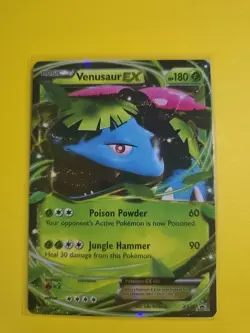 Venusaur EX Pokemon XY XY28 Black Star Promo - NM - Image 1