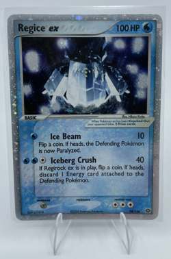 Pokemon TCG Regice EX 98/106 EX Emerald Holo HP - Image 1