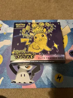 Pokemon TCG - Surging Sparks Pokemon Center - Elite Trainer Box - New and Sealed - Image 1