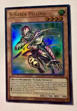x1 X-Saber Pellina - L26D-ENX14 - Ultra Rare - 1st Edition Yu-Gi-Oh! M/NM - Image 1