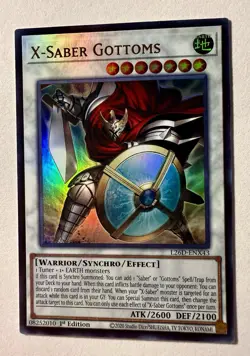 x1 X-Saber Gottoms - L26D-ENX43 - Ultra Rare - 1st Edition Yu-Gi-Oh! M/NM - Image 1