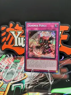 Yu-Gi-Oh! Dominus Purge MP25-EN095 Secret Rare 1st Ed NM - Image 1