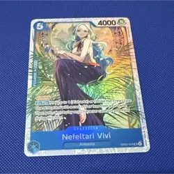 Nefeltari Vivi EB03-024 One Piece CCG Character Card 4000 Power Holo Blocker - Image 1