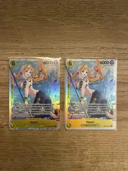Eb03 Nami Sr Play Set of 2 Cards. One Piece TCG English - Image 1