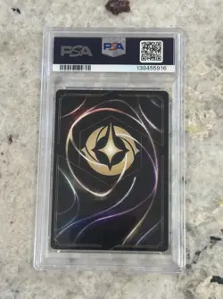 2025 DISNEY LORCANA EN 9-FABLED 40 BELLE - ACCOMPLISHED MYSTIC FOIL PSA 10 POP 2 - Image 2