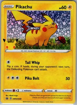 Pikachu - (General Mills) SWSH039 - Pokemon Card - NM - Image 1