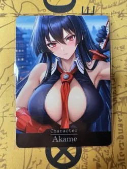 Akame Ga Kill! Hentai Anime Doujin Waifu ACG Custom Card - Image 1