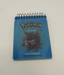 Pokemon Card Nintendo Lenticular Evolving Card Gengar Haunter Gastly Notebook - Image 2