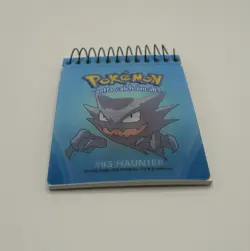 Pokemon Card Nintendo Lenticular Evolving Card Gengar Haunter Gastly Notebook - Image 3