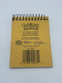 Pokemon Card Nintendo Lenticular Evolving Card Gengar Haunter Gastly Notebook - Image 4