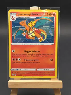Special Delivery Charizard SWSH075 SWSH: Sword & Shield Promo Cards Holo - Image 2