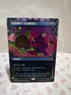 Kitsune's Technique (Showcase) Teenage Mutant Ninja Turtles Foil - Image 1