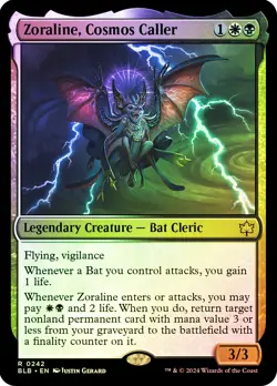 Zoraline, Cosmos Caller Bloomburrow Foil NM - Image 1