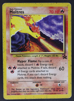 Moltres 21/53 Wotc Promo Regular Pokemon TCG - Image 1