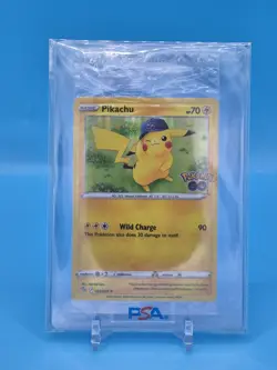 Sealed Pikachu 028/078 Pokemon GO Holo Rare Cello Promo - Image 1