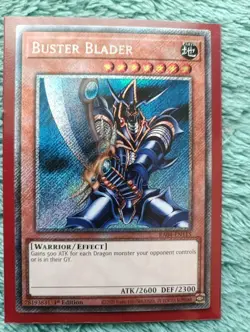 Buster Blader Yugioh - RA04-EN115 - Platinum Secret Rare - 1st Edition - Yugioh - Image 1
