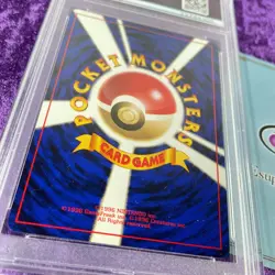 PSA 10 1996 Alakazam Holo Pokemon Card Japanese Basic #065 GEM MINT Base Set - Image 4