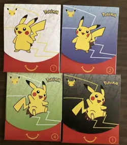 1x SEALED 2021 Pack W Extras 25th Anniversary Pokemon Cards McDonalds Exclusive - Image 2