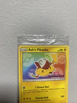 Ash’s Pikachu SM108 TGC Pokemon: The Movie “I Choose You” Promo Card (Sealed) - Image 2