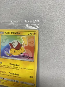 Ash’s Pikachu SM108 TGC Pokemon: The Movie “I Choose You” Promo Card (Sealed) - Image 3