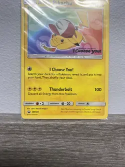 Ash’s Pikachu SM108 TGC Pokemon: The Movie “I Choose You” Promo Card (Sealed) - Image 4