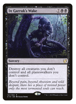 MTG - 1 x In Garruk's Wake - Rare Sorcery - Commander 2019 (C19) - M/NM - Image 1