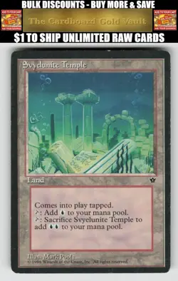 Magic_the_gathering Fallen Empires # Svyelunite Temple - Image 1