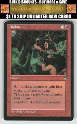 Magic_the_gathering Homelands # Ambush - Image 1