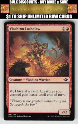 Magic_the_gathering Modern Horizons 2 #146 Viashino Lashclaw - Image 1
